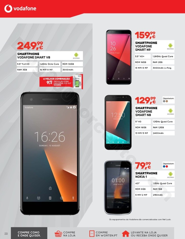 Antevisão Folheto WORTEN Mobile Promoções até 