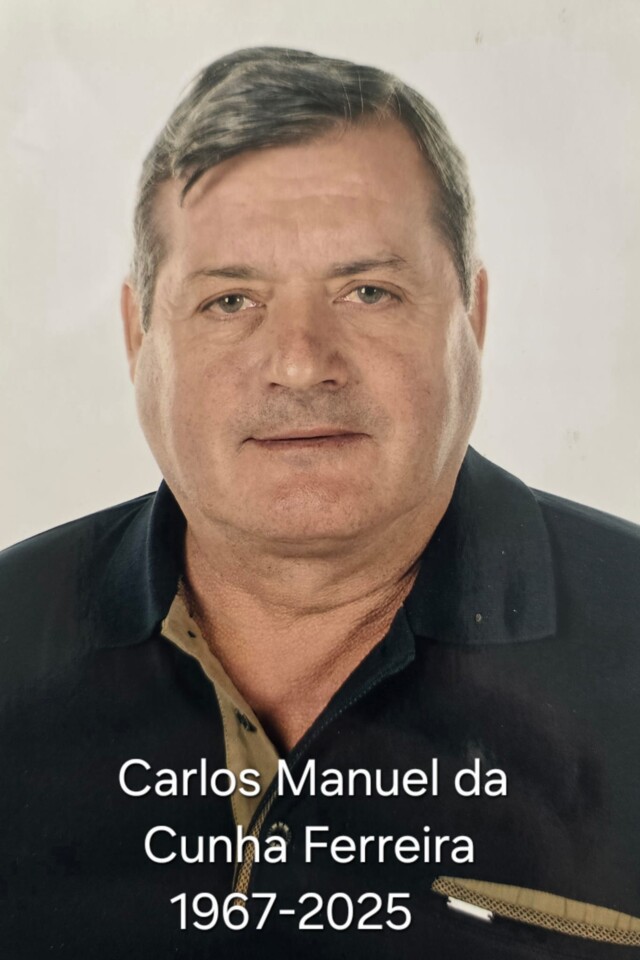 FOTO DE CARLOS MANUEL DA CUNHA FERREIRA (1967-2025