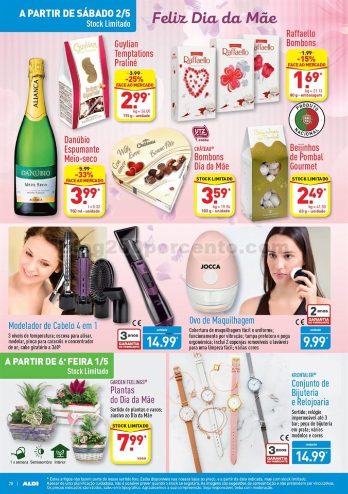 Antevisão Folheto ALDI Promoções de 29 abril a 
