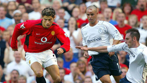 Estreia de Ronaldo com o Bolton