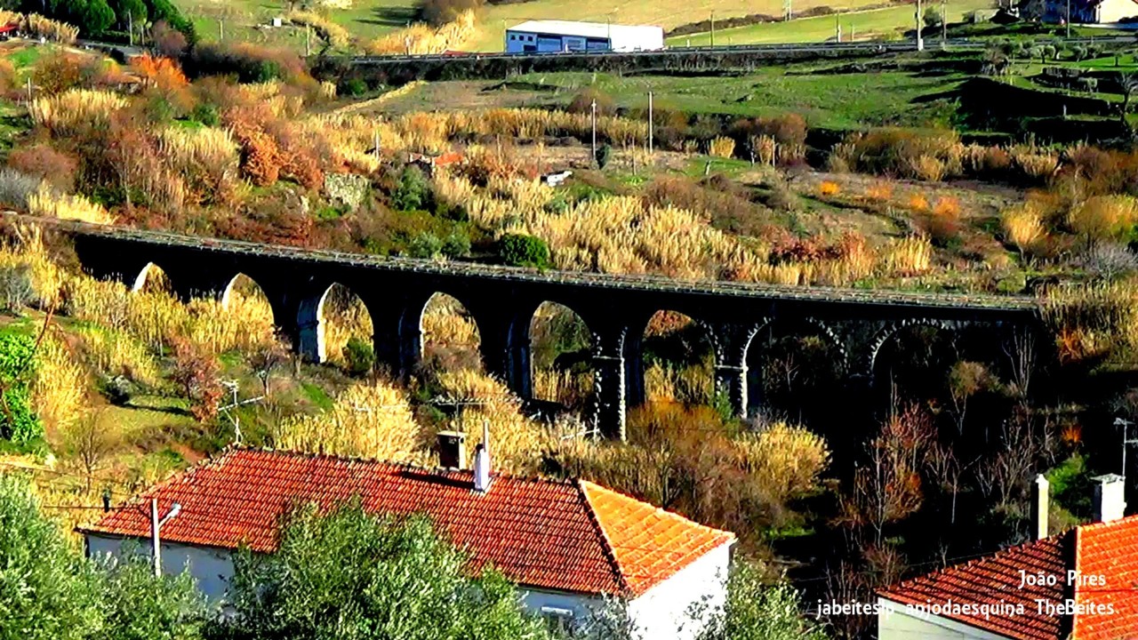 Ponte dos 8 Arcos, Linha de Comboio abandonada ent