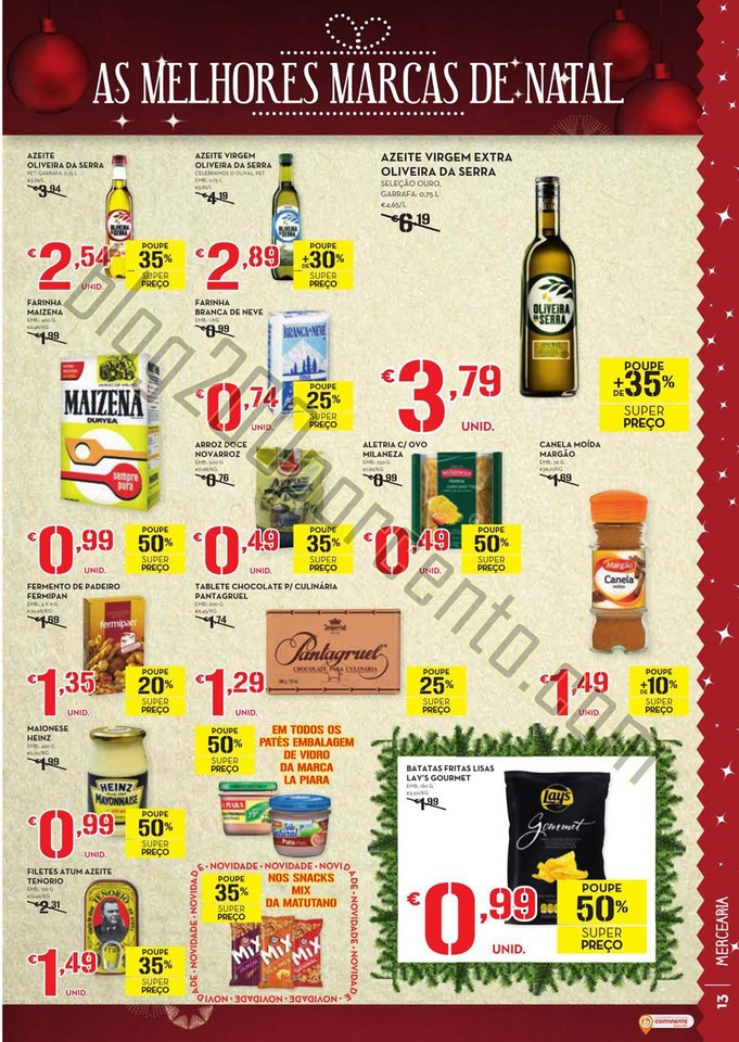 Antevisão Folheto CONTINENTE Semana Natal Promoç