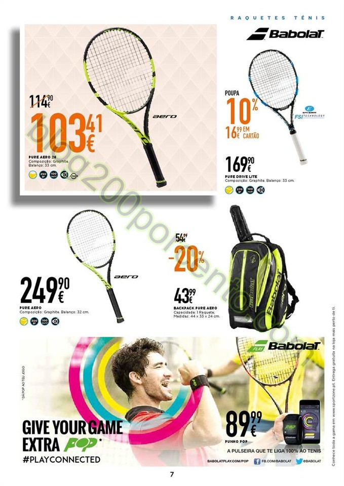 Novo Folheto SPORT ZONE promoções de 18 abril a 
