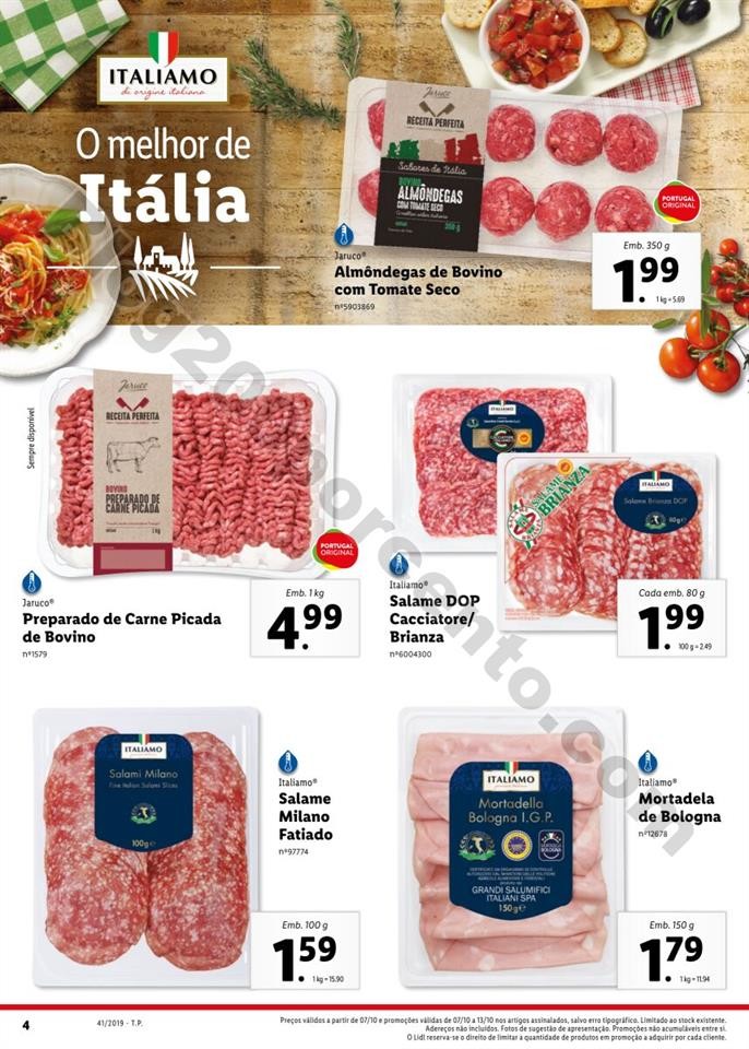 Antevisão Folheto LIDL Promoções de 7 a 13 outu