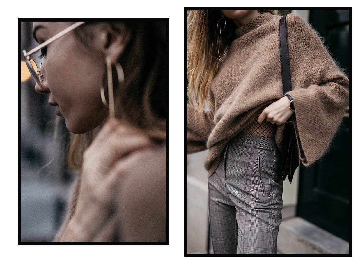 Camel-mohair-sweater-fishnet-tights-hoop-earrings-