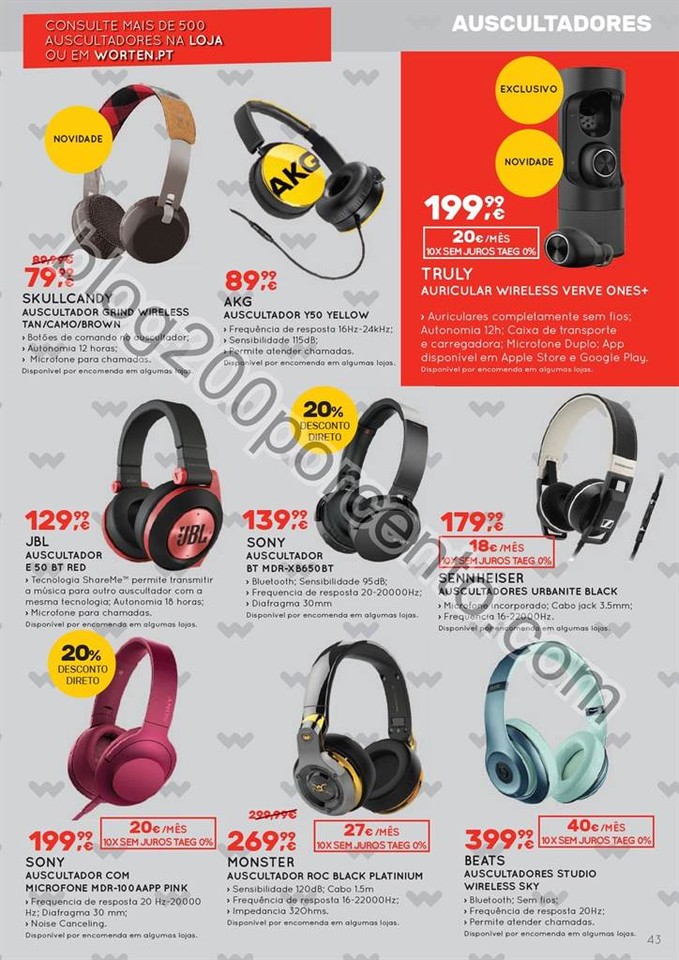 Novo Folheto WORTEN Lar promoções de 7 julho a 3