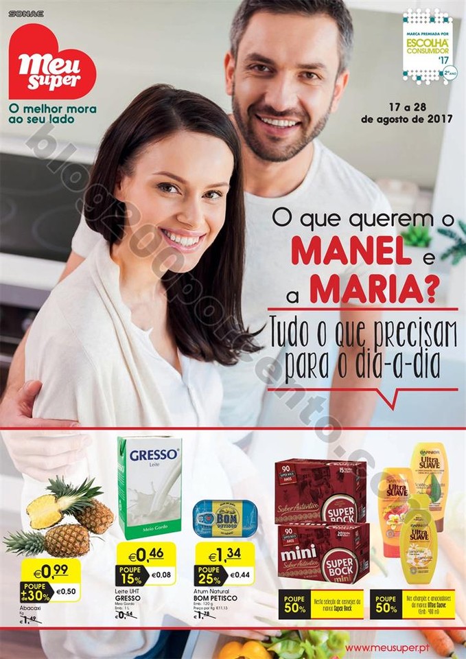Antevisão Folheto MEU SUPER Promoções de 17 a 2