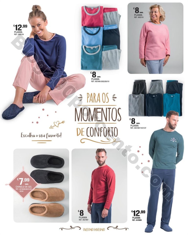 Antevisão folheto CONTINENTE Moda outono - invern
