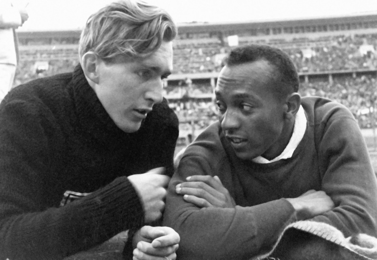 Jesse Owens nos Jogos Olímpicos de Verão de 1936