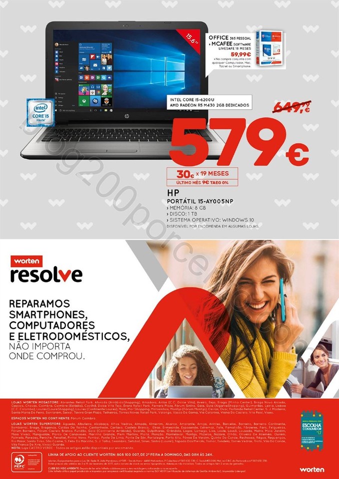 Antevisão Folheto WORTEN Promoções de 2 a 15 fe