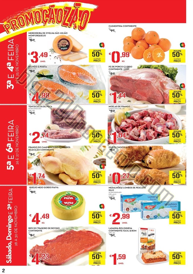 Antevisão Folheto CONTINENTE Promoções de 24 a 