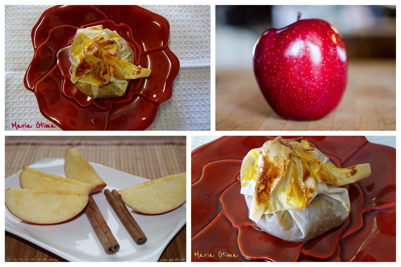 trouxas de maçã e sementes em massa filo_Maria 