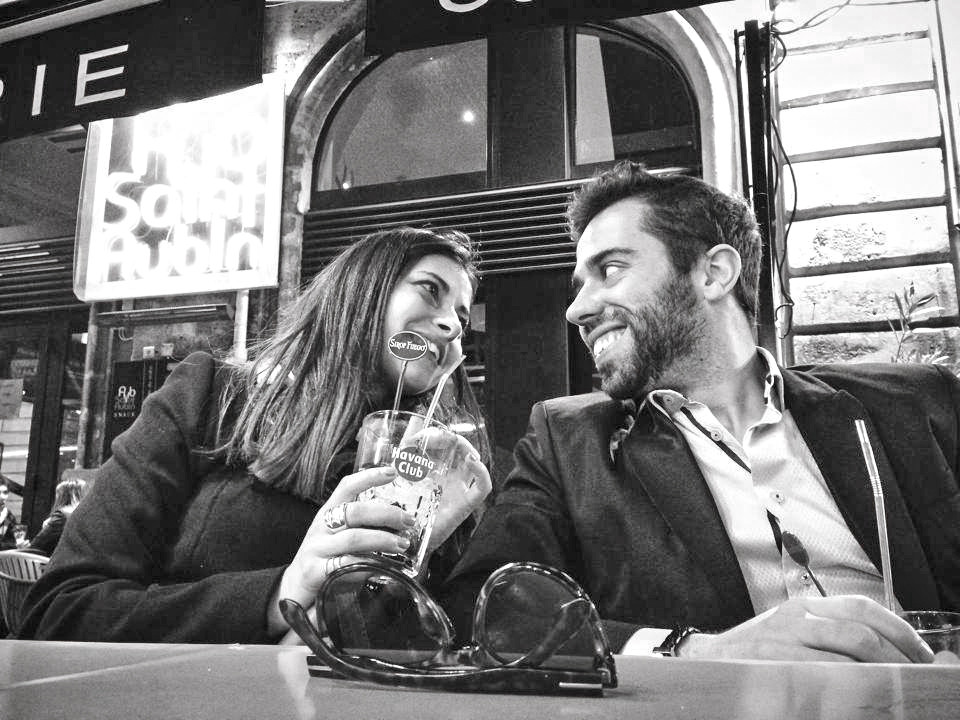 Numa esplanada em Bordéus