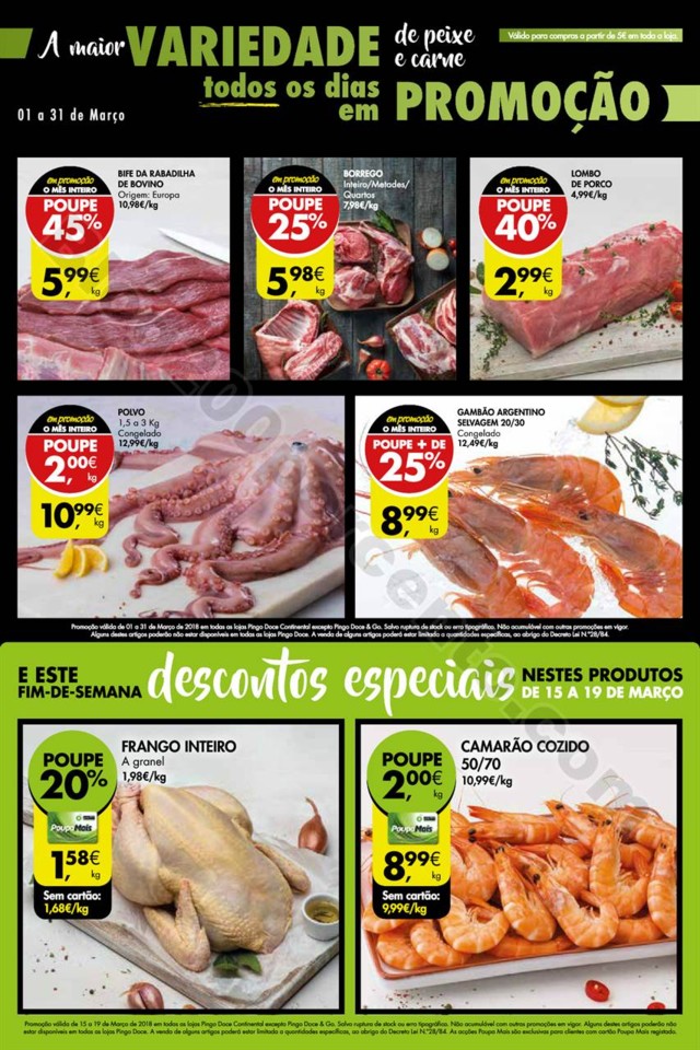 Fim de semana Pingo Doce promoções de 15 a 19 ma