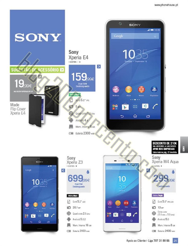 Novo Folheto PHONE HOUSE Natal promoções de 30 n