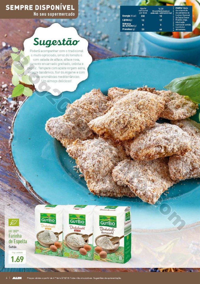 Antevisão Folheto ALDI Promoções a partir de 3 
