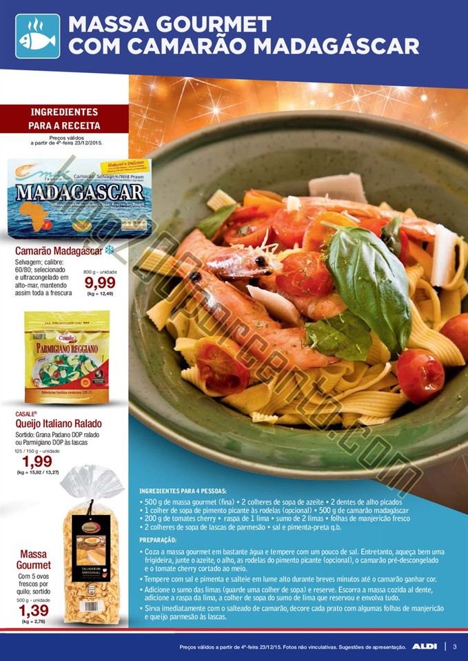 Antevisão Folheto ALDI Semana Natal - Ano novo a 