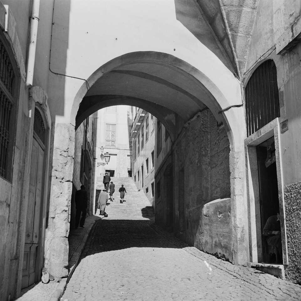Arco de Jesus, ant. 1945, foto de Fernando Martine