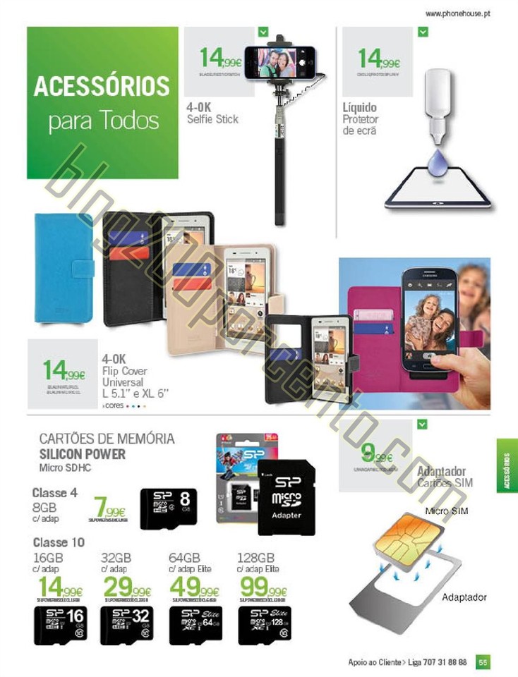 Novo Folheto PHONE HOUSE Natal promoções de 30 n