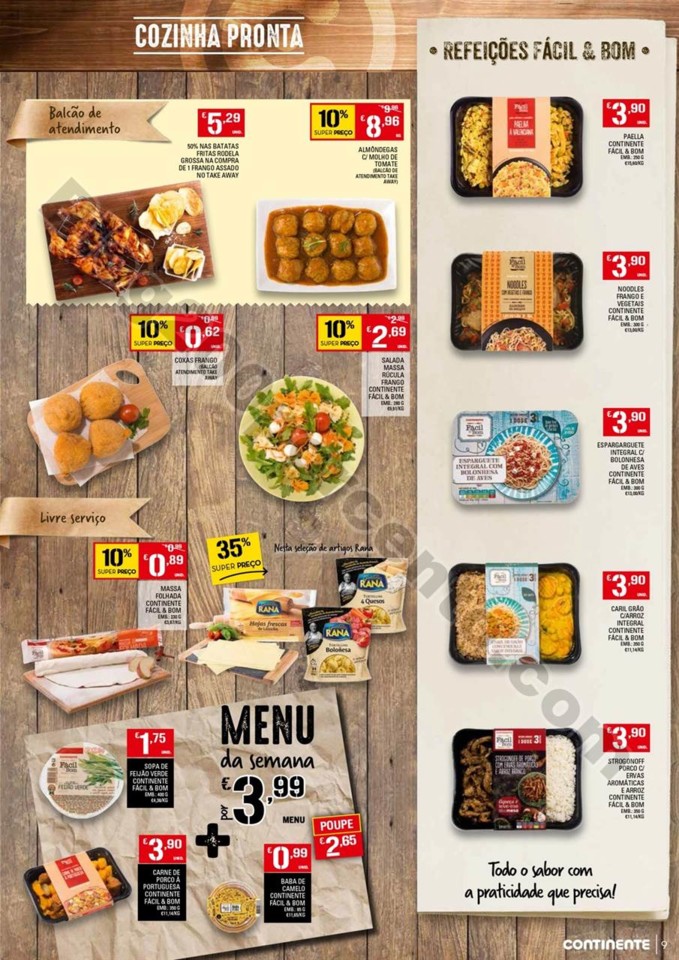 Antevisão Folheto CONTINENTE promoções de 2 a 8
