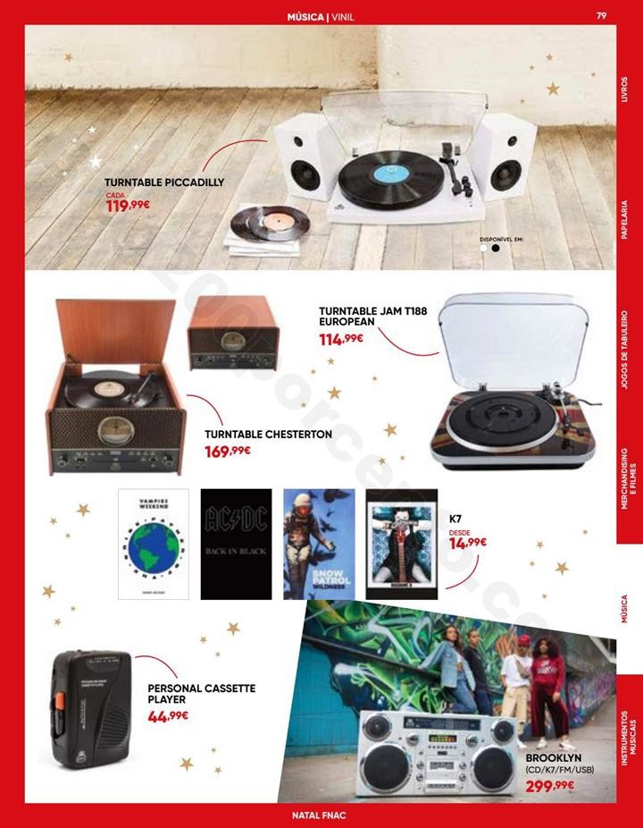 Antevisão Folheto FNAC Natal Promoções até 6 j