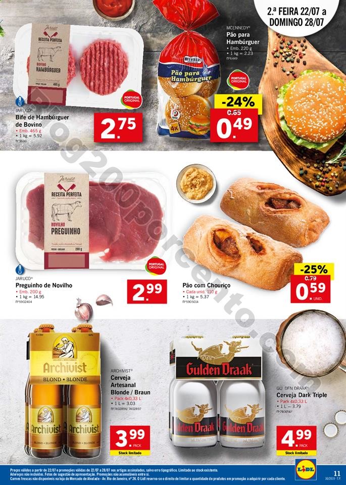 folheto LIDL alimentar Promoções a partir de 22 