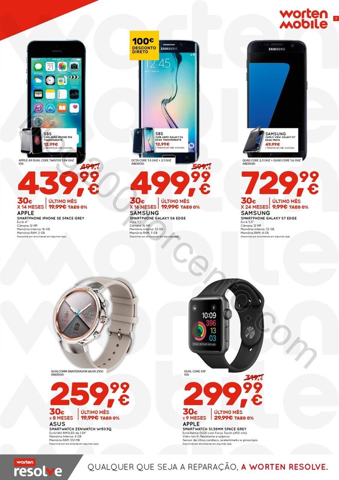 smartwatch iphone worten