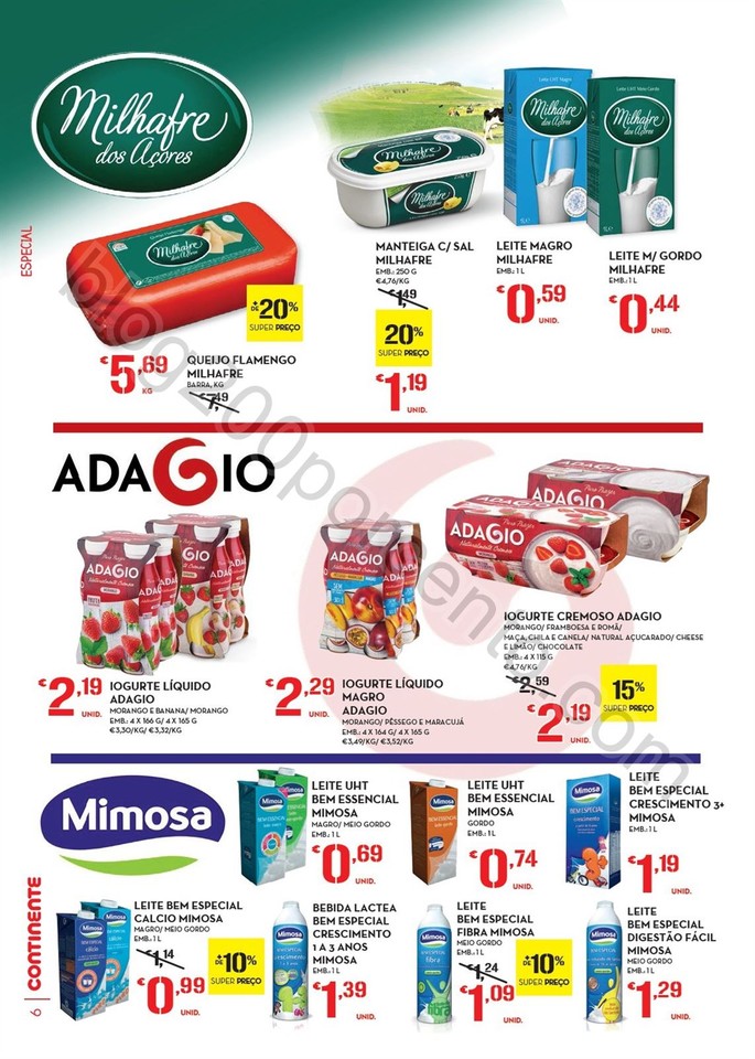 Antevisão Folheto CONTINENTE Açores de 30 agosto