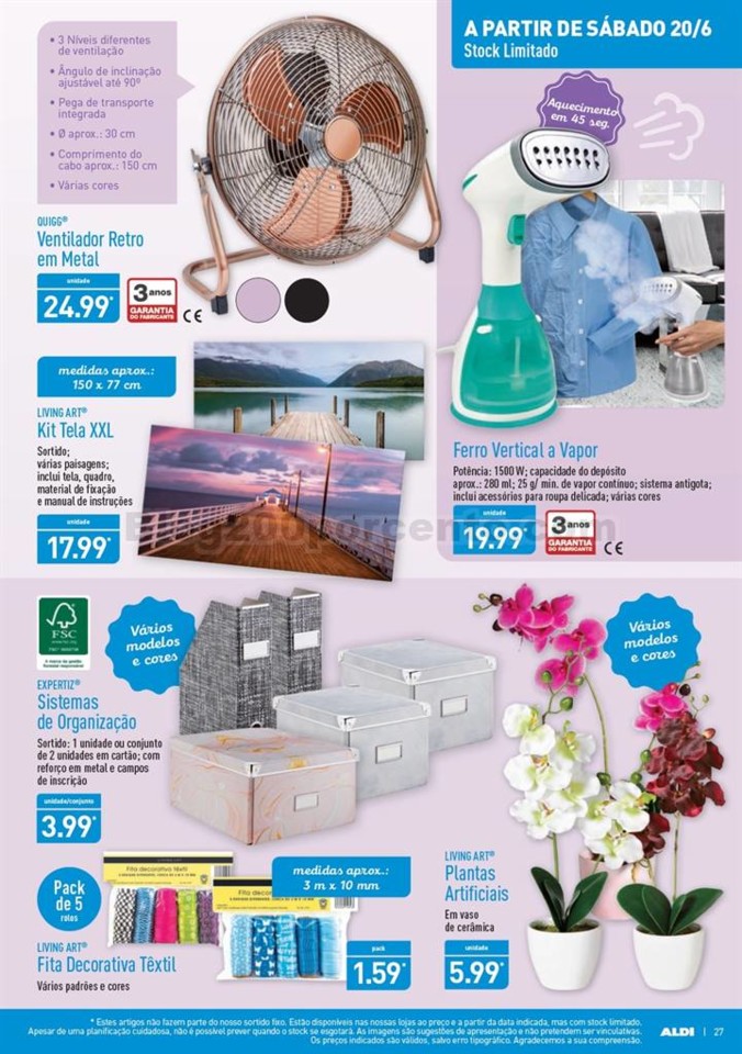 Antevisão Folheto ALDI Promoções de 17 a 23  ju