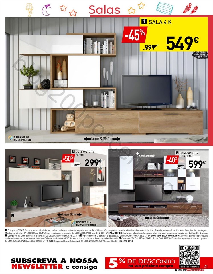 Antevisão Folheto CONFORAMA Promoções de 27 abr
