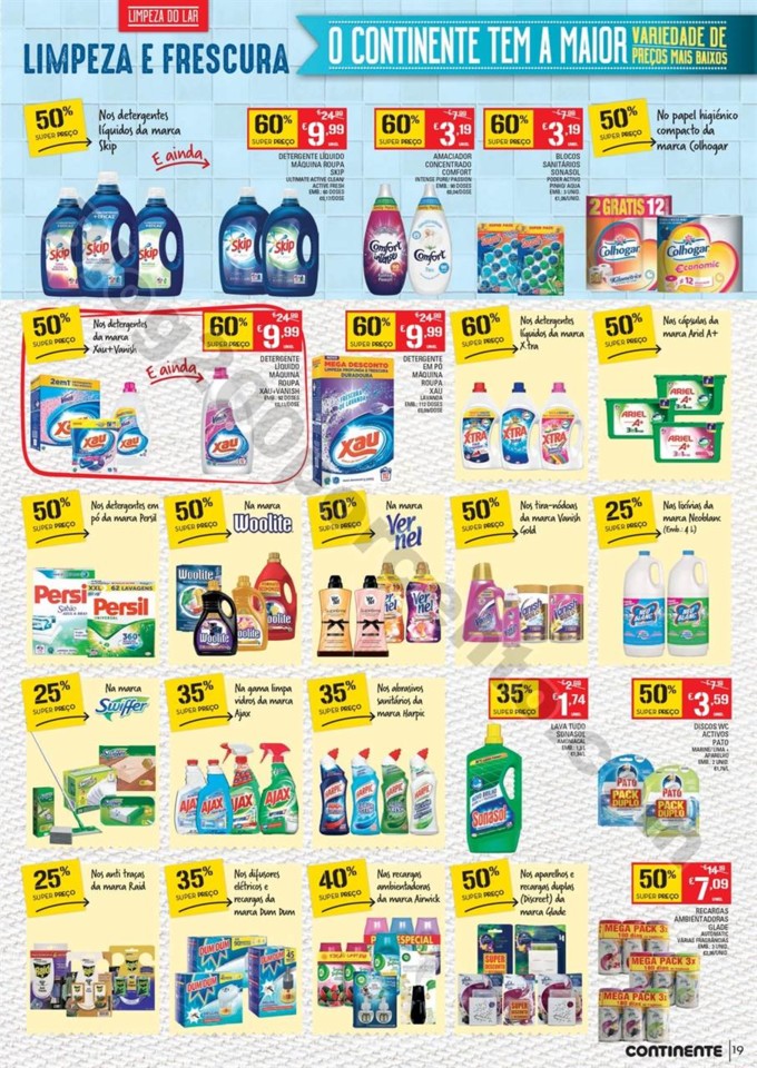 Antevisão Folheto CONTINENTE Promoções de 17 a 