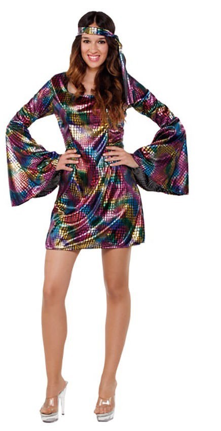 Fato Mulher Disco Cores | A Casa do Carnaval