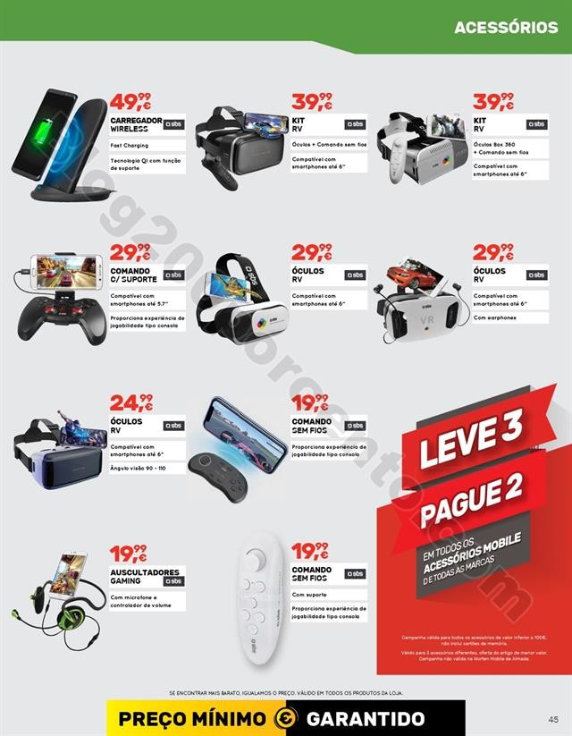 Antevisão Folheto WORTEN Mobile Promoções de 30