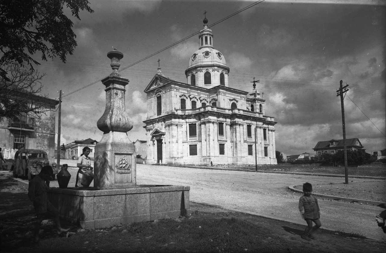 Igreja da Memória e chafariz da Memória antónio