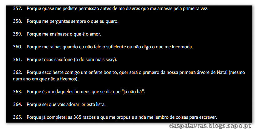 365 Motivos - daspalavras.blogs.sapo.pt
