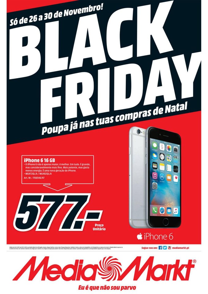 BLACK FRIDAY na Media Markt de 26 a - MediaMarkt Portugal