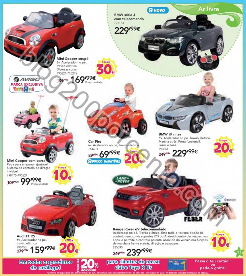 Novo Folheto TOYSRUS Promoções de 9 junho a 3 ju