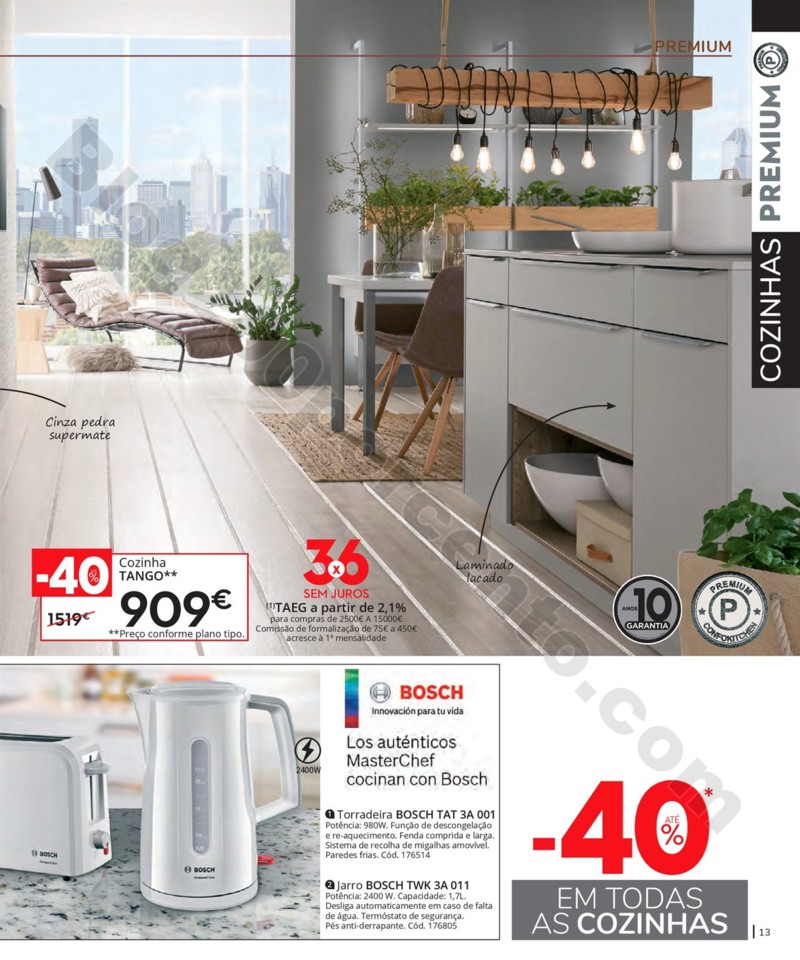 Antevisão Folheto CONFORAMA Cozinhas promoções 