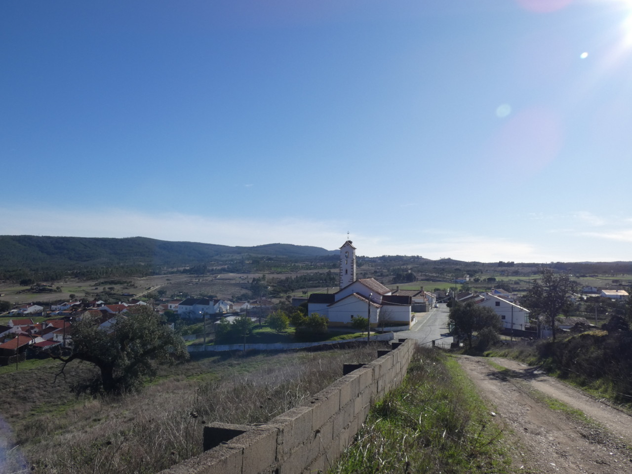 Trilho da mina de ouro do Conhal - Arneiro.JPG