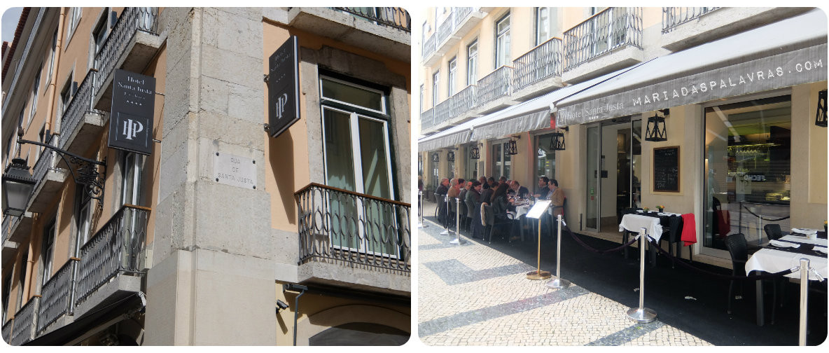 Fachada do restaurante Elevador