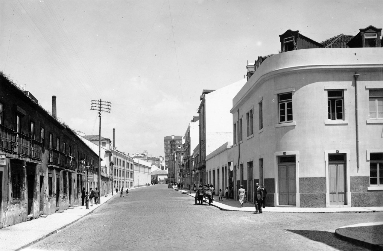 Rua de Arroios, Lisboa (E. Portugal, 1940; A.F.C.M.L., A10444)