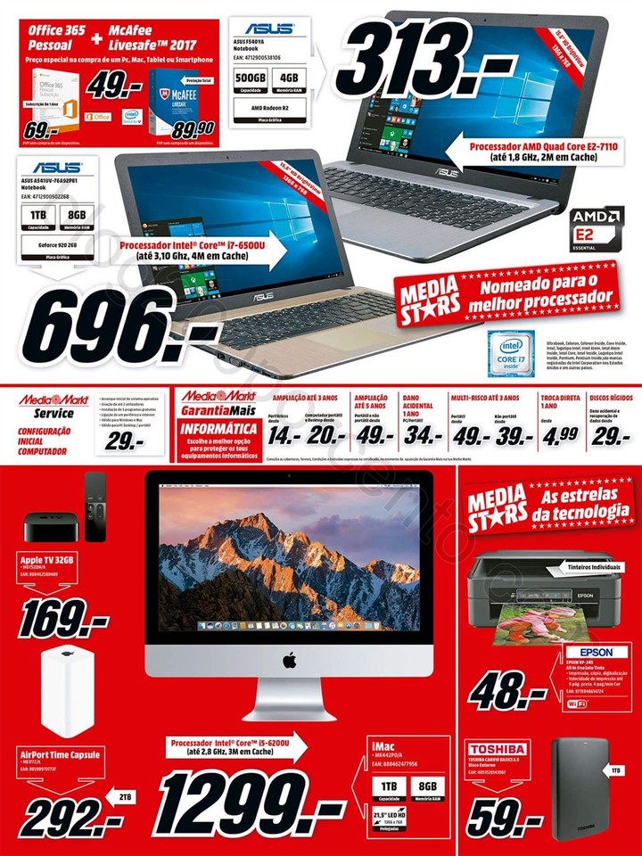 Antevisão Folheto MEDIA MARKT Promoções de 16 a
