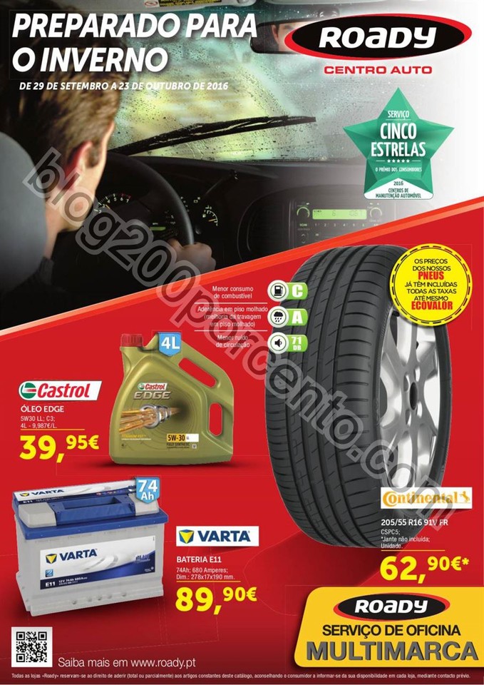 Novo Folheto ROADY Promoções de 29 setembro a 23