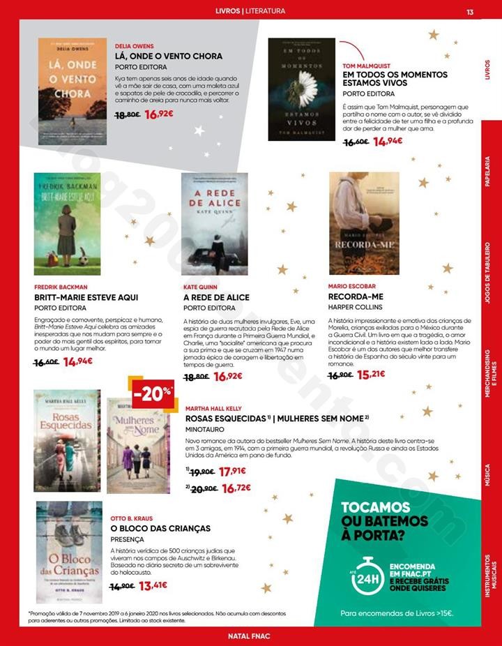 Antevisão Folheto FNAC Natal Promoções até 6 j
