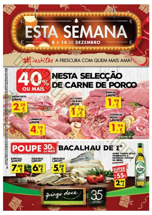 Antevisão Folheto PINGO DOCE Madeira de 8 a 14 de