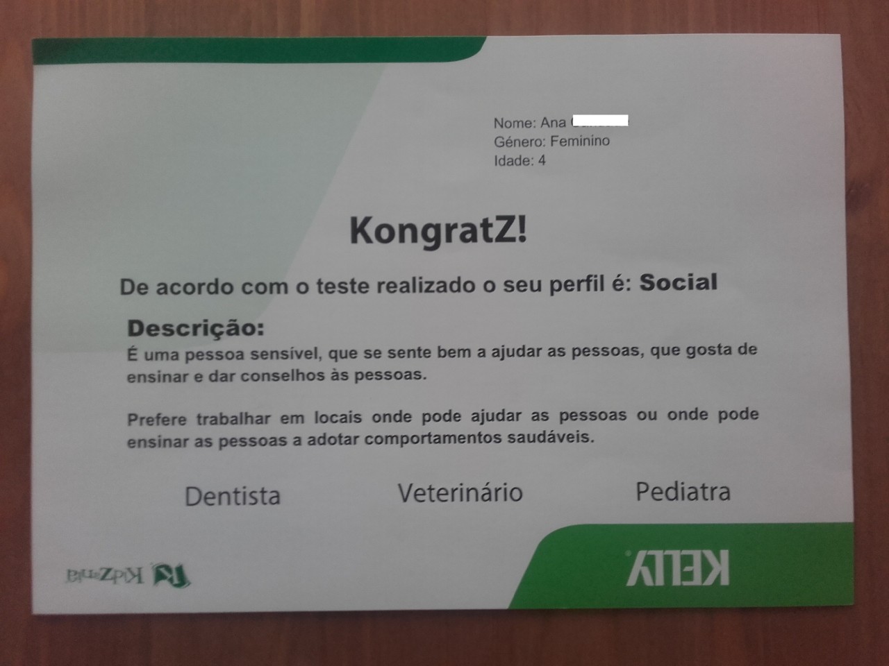 Na verdade da última vez que lá fomos tememos pelo futuro da Ana (querem lá ver que teremos outra psicóloga cá em casa?!)