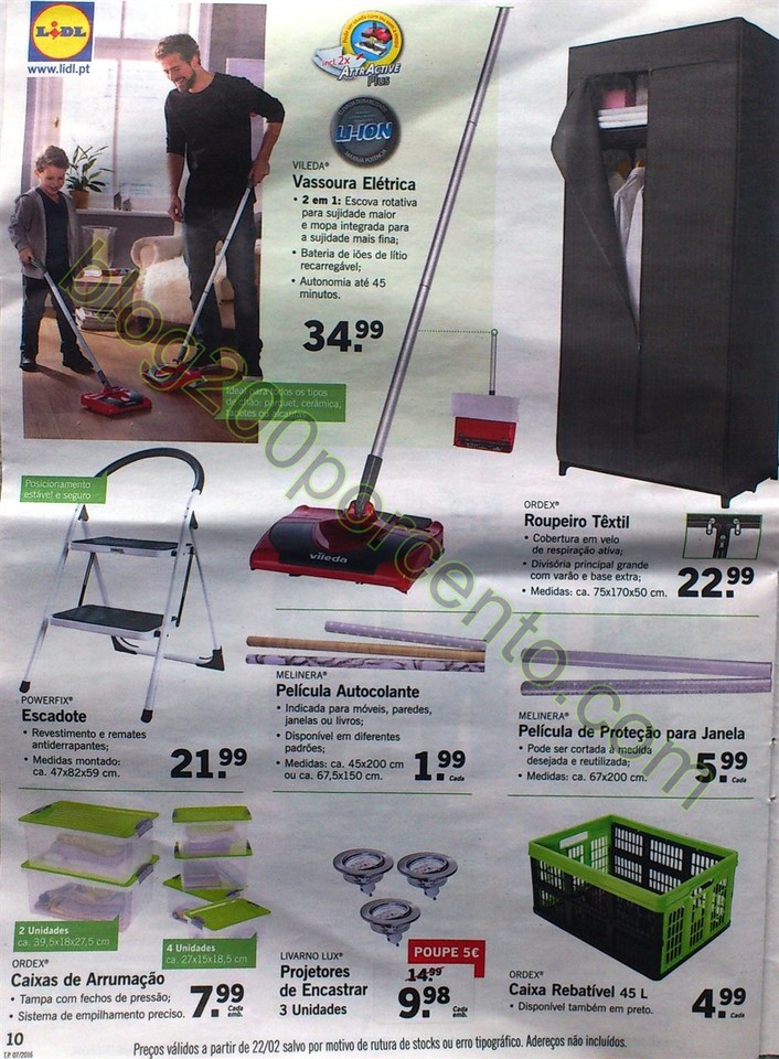 Antevisão Folheto LIDL Extra promoções a partir