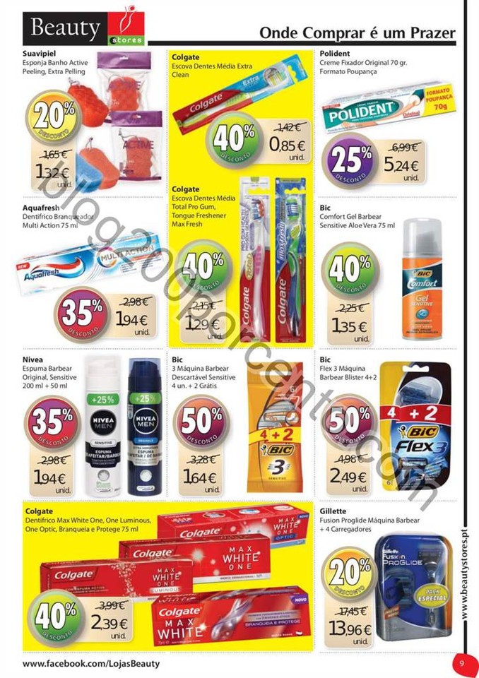 Antevisão Folheto BEAUTY STORES Promoções de 4 