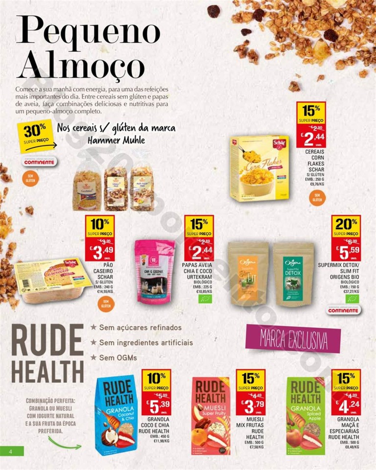 Antevisão Folheto CONTINENTE Bio &amp; Saudável Prom