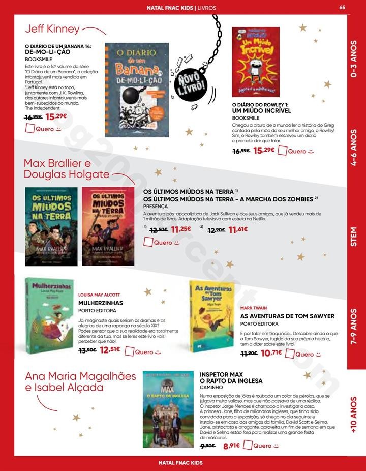 Antevisão Folheto Natal FNAC Kids promoções at